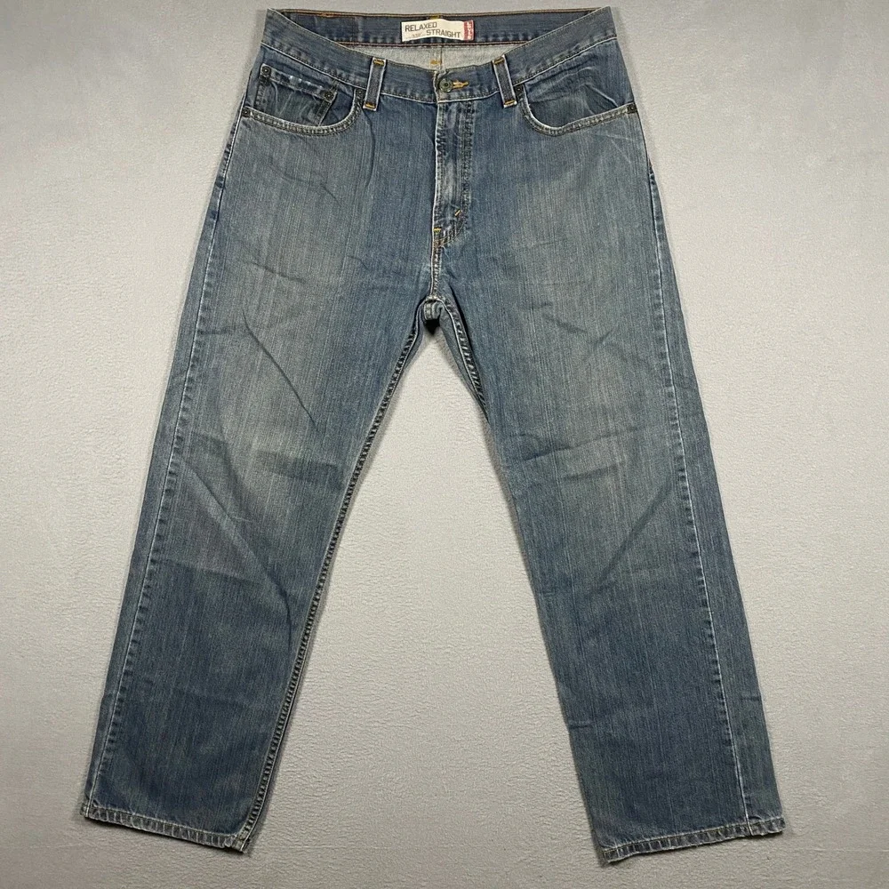 Y2K Vintage Levis 559 32x30 Men's Jeans Wide Leg Baggy Loose‎ Fit